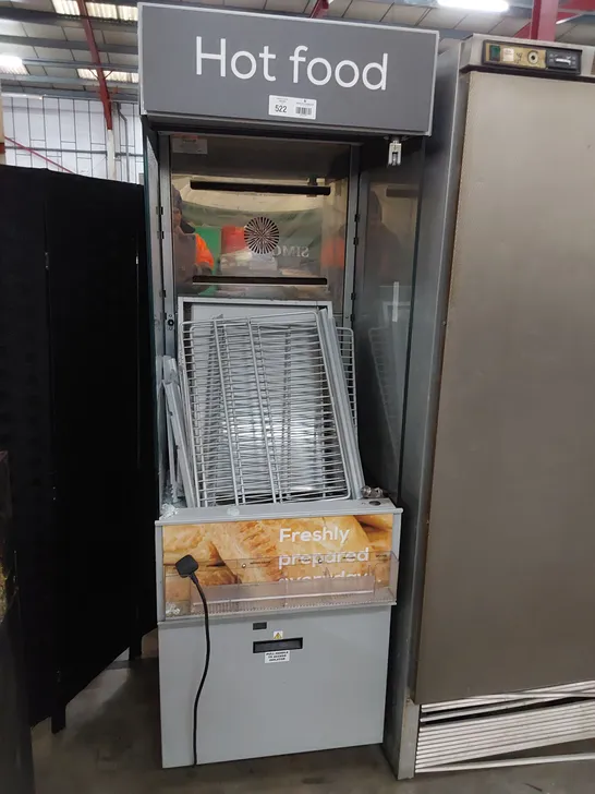 HOT FOOD SELF SERVE TALL DISPLAY UNIT  