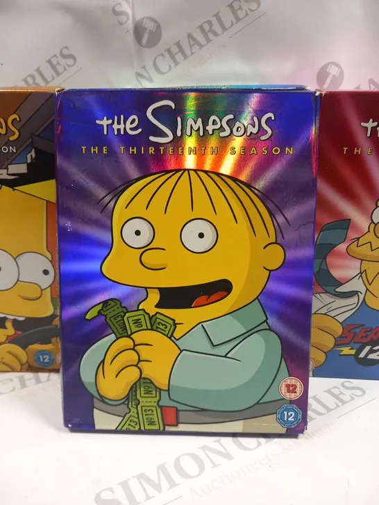 THE SIMPSONS BOXSETS SEASONS ONE TO THIRTEEN