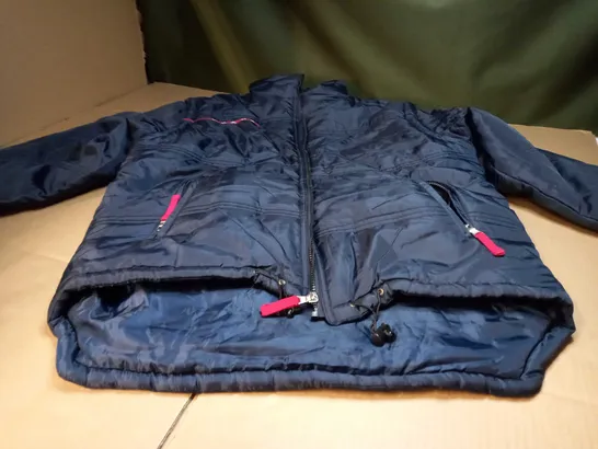 PRADA NAVY/LOGO PADDED WINTER JACKET