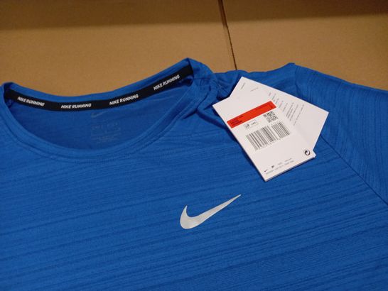 NIKE RUNNING BLUE T-SHIRT - L