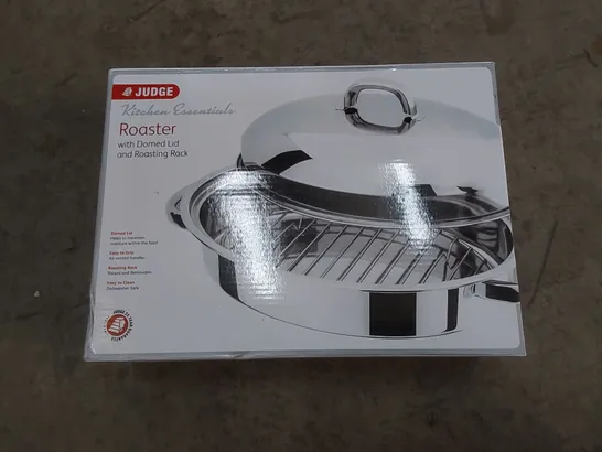 BOXED HANDLES JUDGE SPECIALITY COOKWARE, OVAL ROASTER WITH RACK 