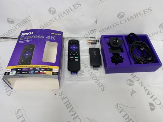 BOXED ROKU EXPRESS 4K STREAMING STICK