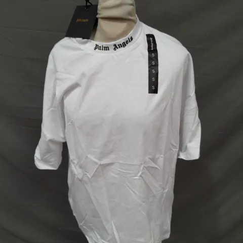 PALM ANGELS WHITE T-SHIRT - SMALL