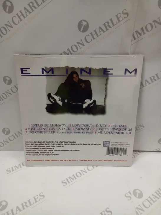 SEALED & SLEEVED EMINEM SLIM SHADY EP VIYNL 