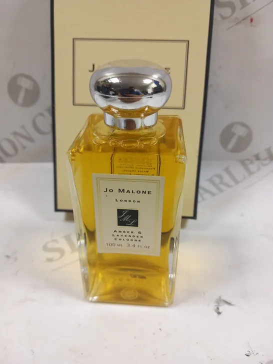 BOXED JO MALONE AMBER AND LAVENDER COLGONE 100ML