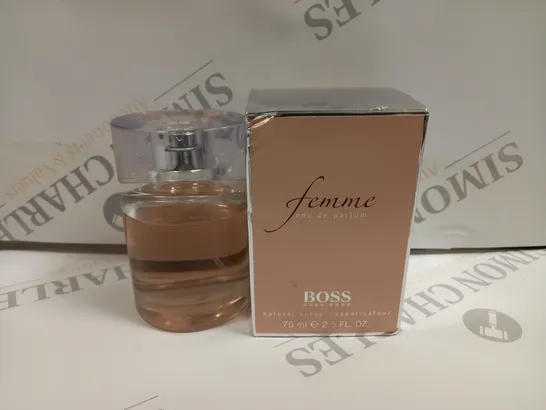 BOXED HUGO BOSS FEMME EAU DE PARFUM 75ML