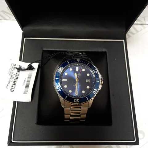 HUGO BOSS ACE BLUE DIAL WRISTWATCH