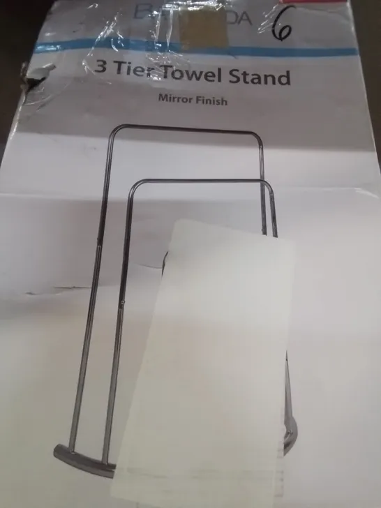 FREE STANDING 3 TIER TOWEL STAND