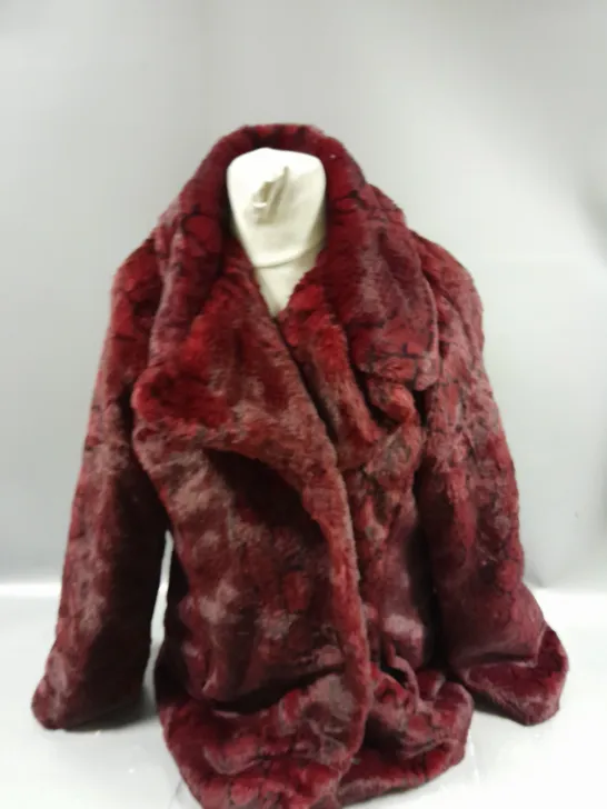 CENTIGRADE FAUX FUR JACKET SIZE XL