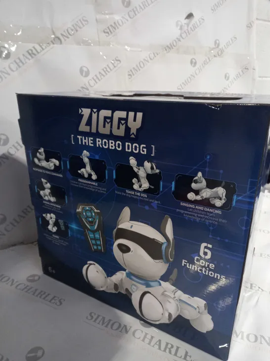 BOXED ZIGGY THE ROBOT DOG 