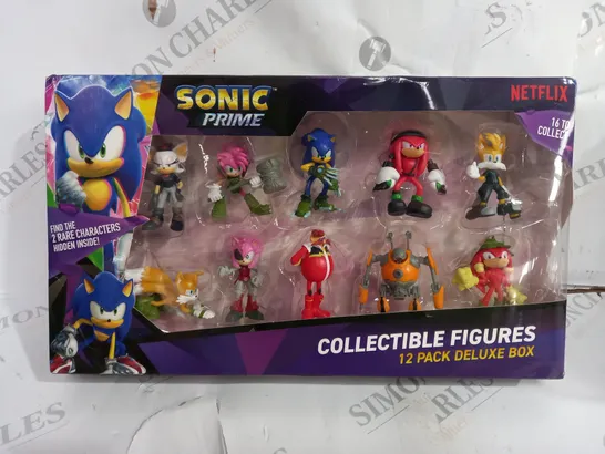 BOXED NETFLIX SONIC PRIME COLLECTABLE FITGURES 12 PACK