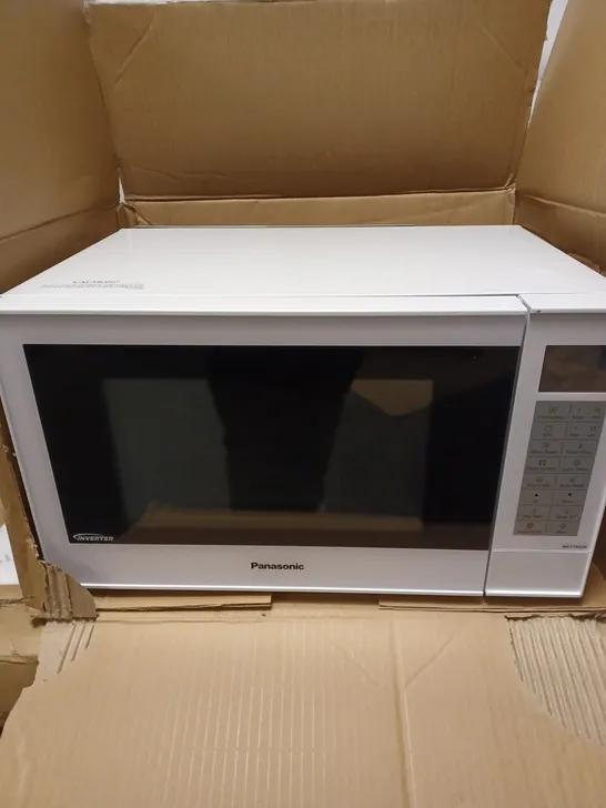 PANASONIC NN-CT54JWBPQ SMALL COMBINATION MICROWAVE OVEN & GRILL