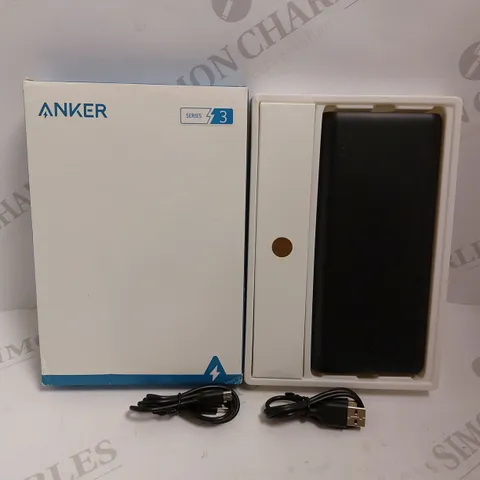 BOXED ANKER SERIES 3 POWER BANK - BLACK