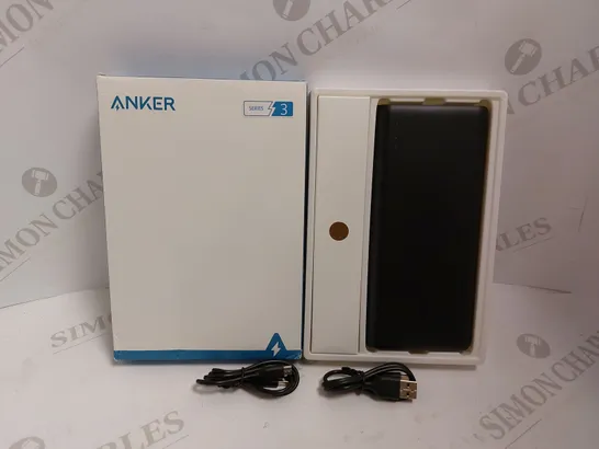 BOXED ANKER SERIES 3 POWER BANK - BLACK