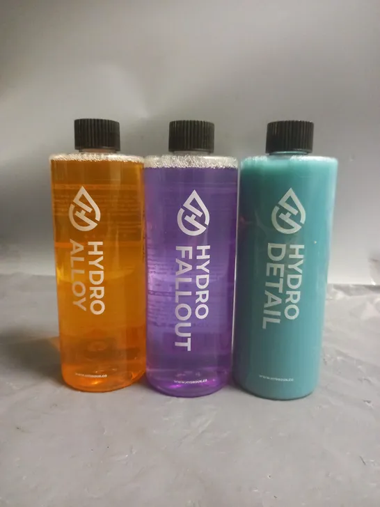 LOT OF 3 HYDRO DETAILING - HYDRO FALLOUT - HYDRO ALLOY / COLLECTION ONLY 