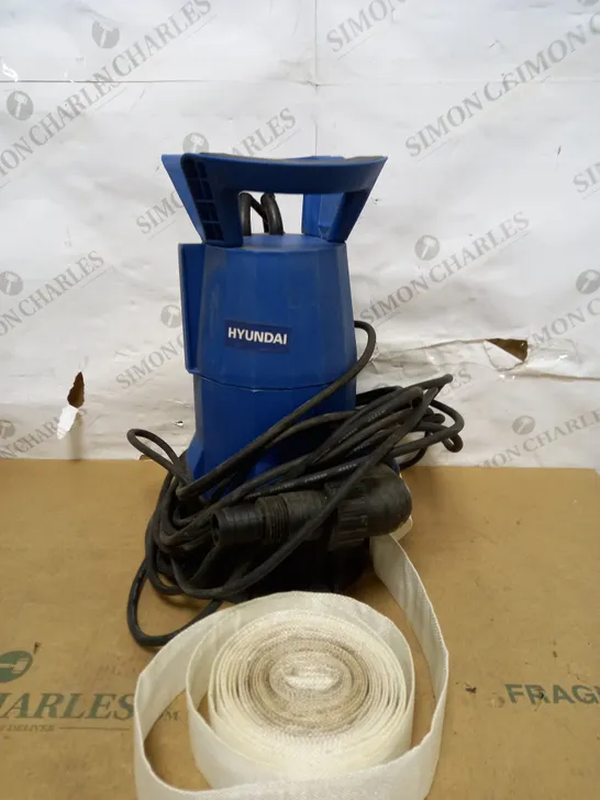 HYUNDAI 550W ELECTRIC CLEAN AND DIRTY WATER SUBMERSIBLE WATER PUMP