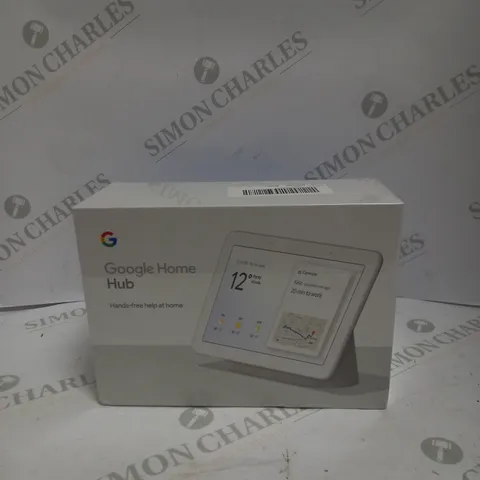 BOXED SEALED GOOGLE HOME HUB 