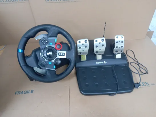 BOXED LOGITECH G29 DRIVING FORCE GAMING STEERING WHEEL 