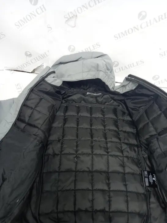 HYPE BOYS GREY BAFFLES CASUAL PUFFER COAT SIZE 3-4YRS