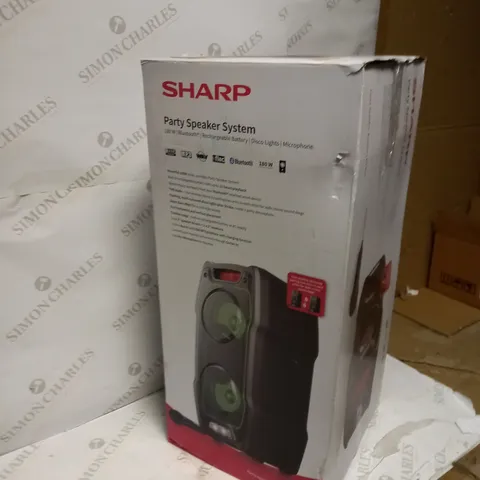 SHARP PARTY SPEAKER SYSTEM