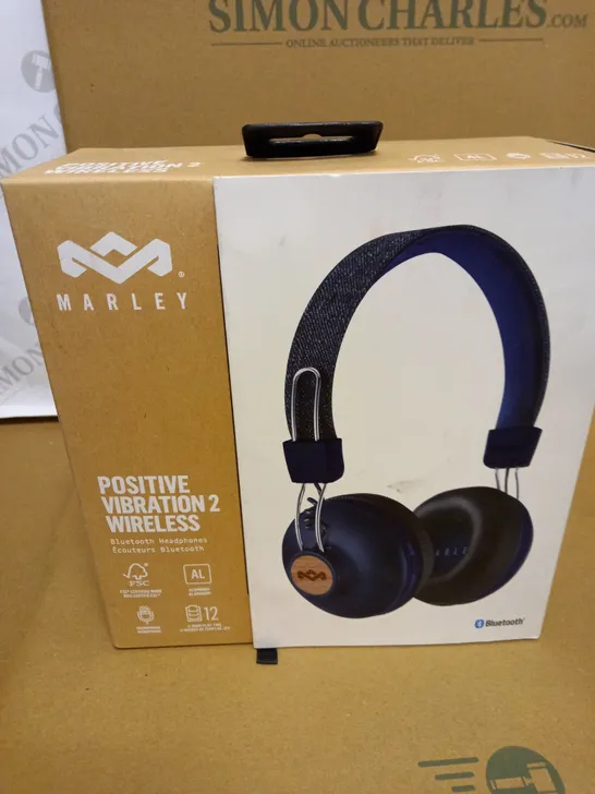 BOXED SEALED MARLEY POSITIVE VIBRATION 2 WIRELESS HEADPHONES