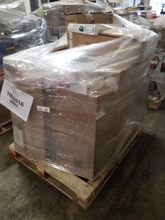 PALLET OF APPROXIMATELY ASSORTED HOUSEHOLD & ELECTRICITY PRODUCTS INCLUDING 