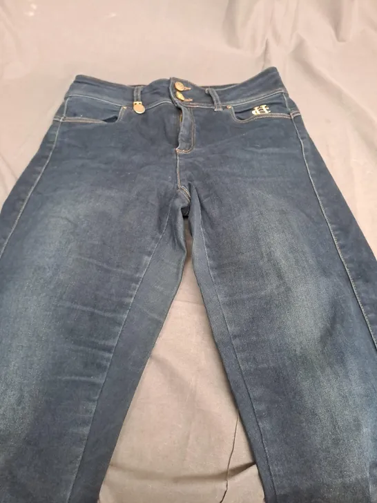 HOLAND COOPER DARK DENIM JEANS - SIZE 12