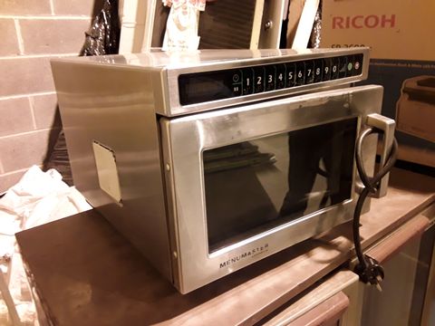 MENUMASTER COMMERCIAL MICROWAVE