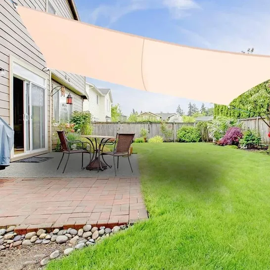 BAGGED DUNNOM 5M X 4M RECTANGULAR SHADE SAIL (1 ITEM)