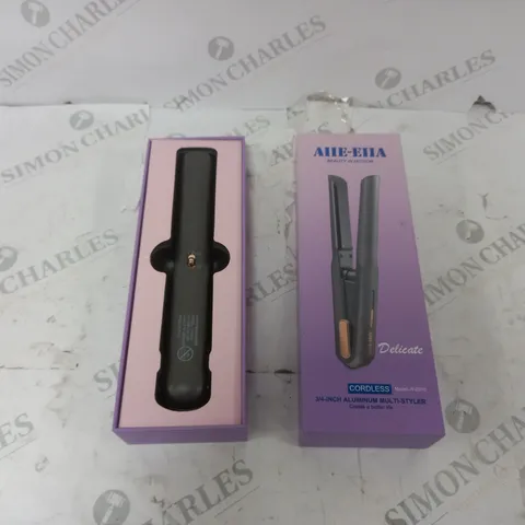 AHE-EHA CORDLESS 3/4 INCH ALUMINIUM MULTI-STYLER - BOXED 