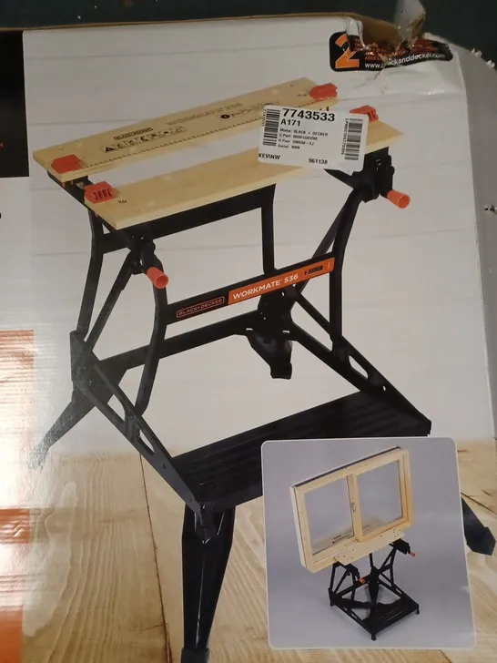 BLACK+DECKER WORKMATE WORK BENCH TOOL STAND