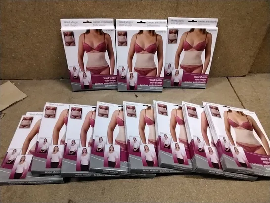 BOX CONTAINING 10 BOXED WAIST SHAPER BANDS