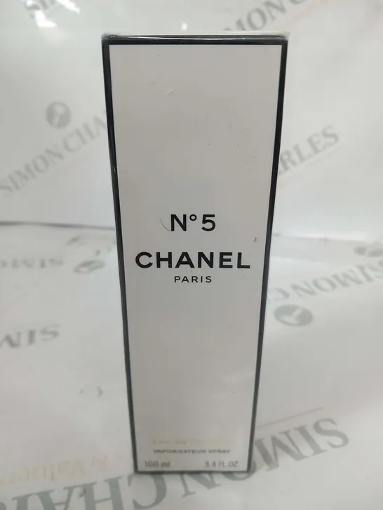 BOXED AND SEALED CHANEL NO 5 EAU DE TOILETTE SPRAY 100ML 