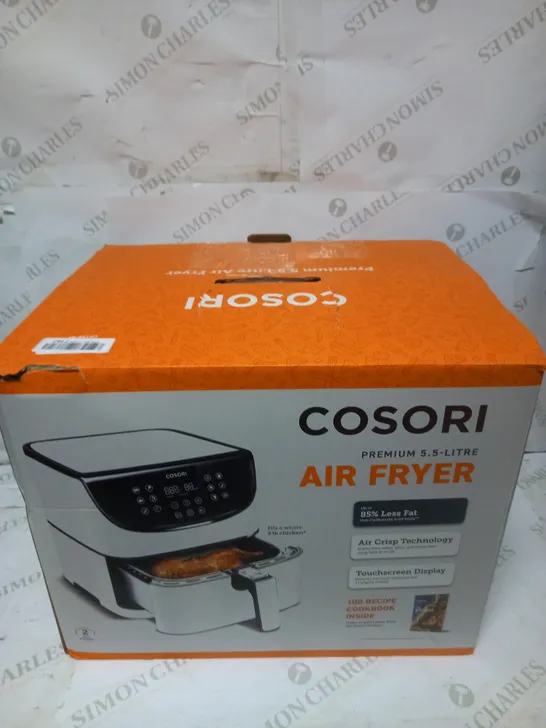 COSORI AIR FRYER 1700W MAX XXL 5.5L DIGITAL TOUCHSCREEN, WHITE