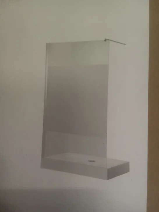 BOXED COOKE & LEWIS ONEGA WALK-IN SHOWER ENCLOSURE 