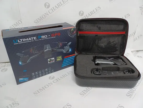 BOXED ULTIMATE PRO GPS HIGH PERFORMANCE RC FULL HD GPS FOLDING DRONE 