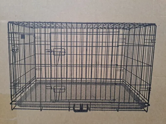 BOXED UNBRANDED 24" DOG CRATE