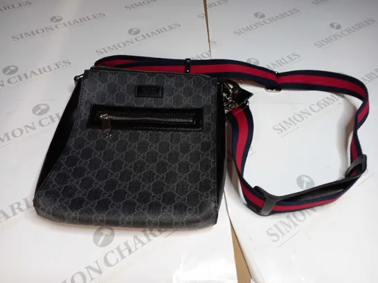 GUCCI CROSSBODY BAG IN GREY/BLACK