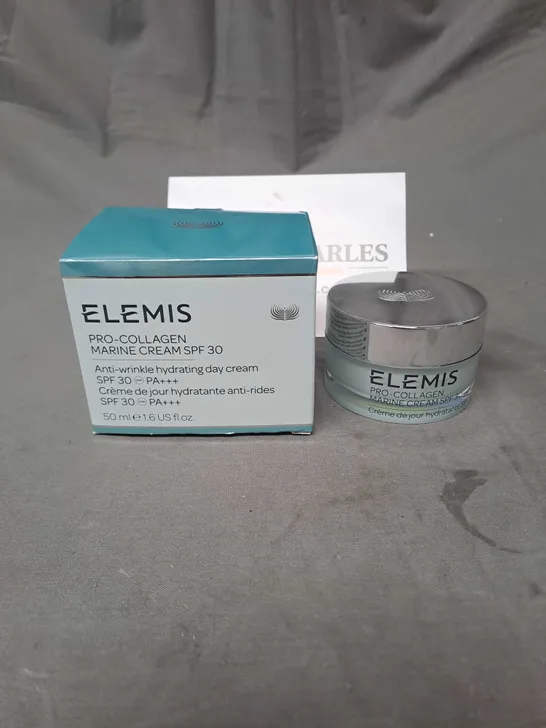 BOXED ELEMIS PRO-COLLAGEN MARINE CREAM SPF 30 50ML