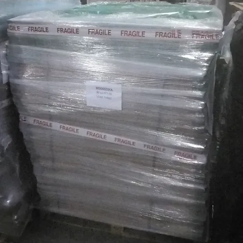 PALLET OF APPROXIMATELY 60 BOXED SQUARE PLASTIC SHEETS
