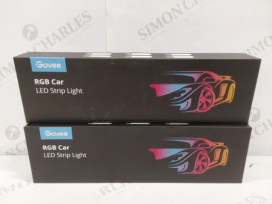 2 BRAND NEW GOVEE RGB CAR STRIPS