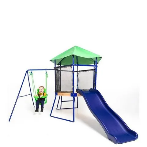 BOXED SPORTSPOWER TODDLER SWING, CLIMBER & STAND (2 BOXES)