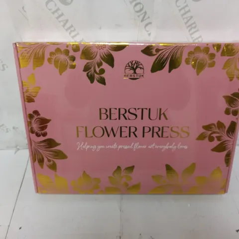 BOXED AND SEALED BERSTUK FLOWER PRESS