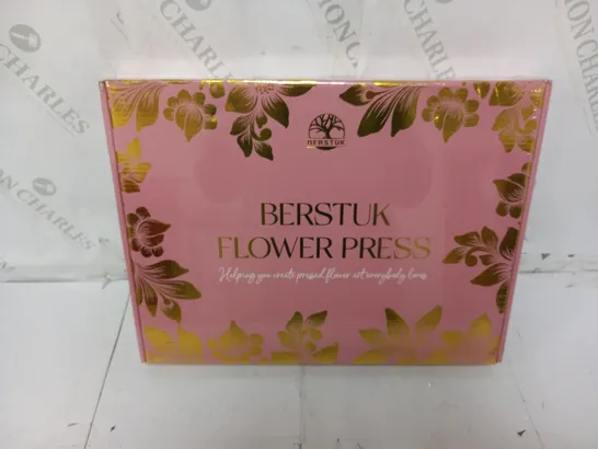 BOXED AND SEALED BERSTUK FLOWER PRESS