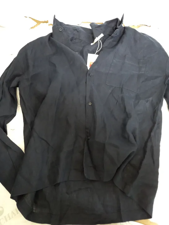 ZARA HOME NAVY OVERSHIRT - SMALL