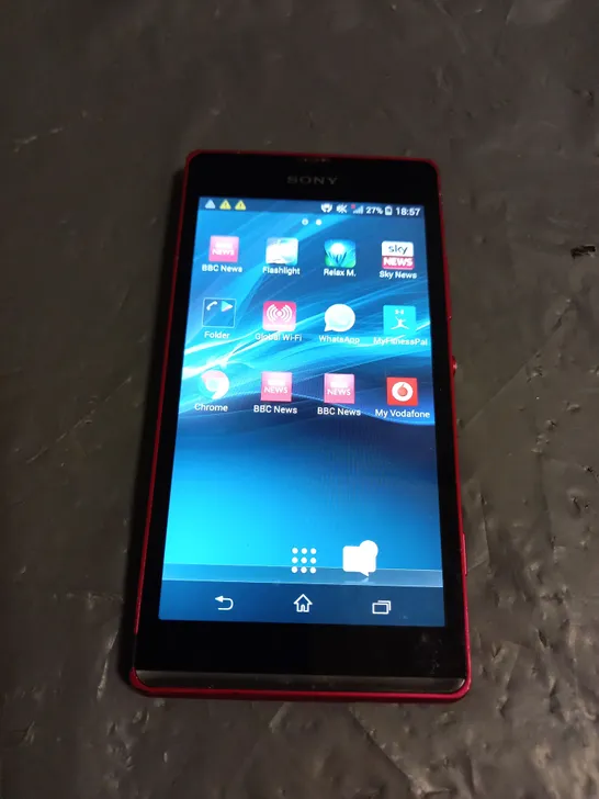 SONY XPERIA C5303 SMARTPHONE IN RED