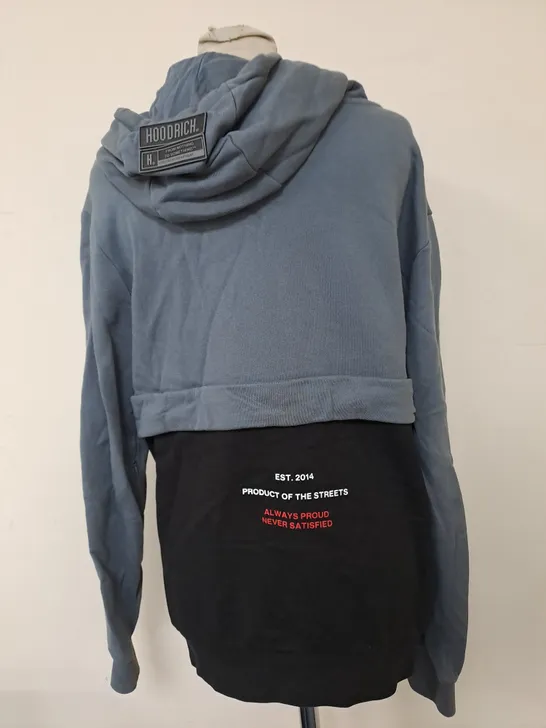 HOODRICH SLOGAN HOODIE SIZE S