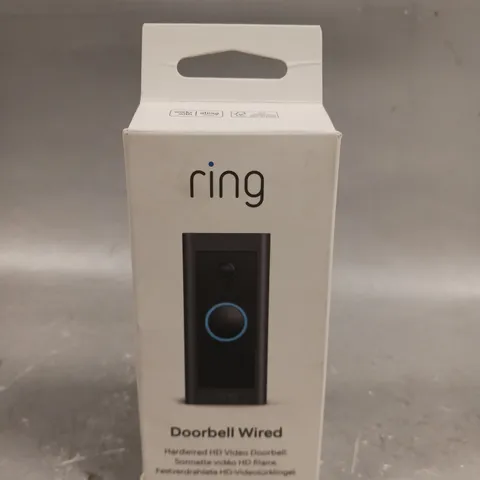 BOXED SEALED RING HARDWIRED HD VIDEO DOORBELL 