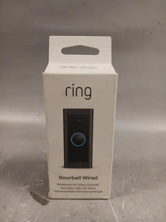 BOXED SEALED RING HARDWIRED HD VIDEO DOORBELL 