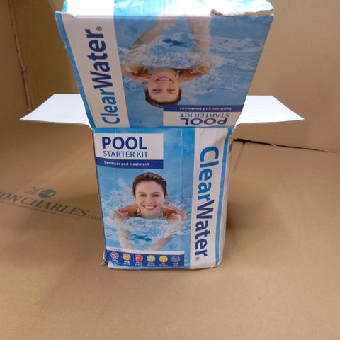 BOXED CLEAR WATER POOL STARTER KIT